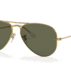 Ray-Ban 0RB3025 - Aviator Large Metal 001/58 - Arista Gold Polarized