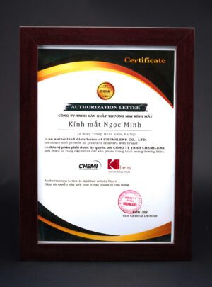 Chemi Certificate
