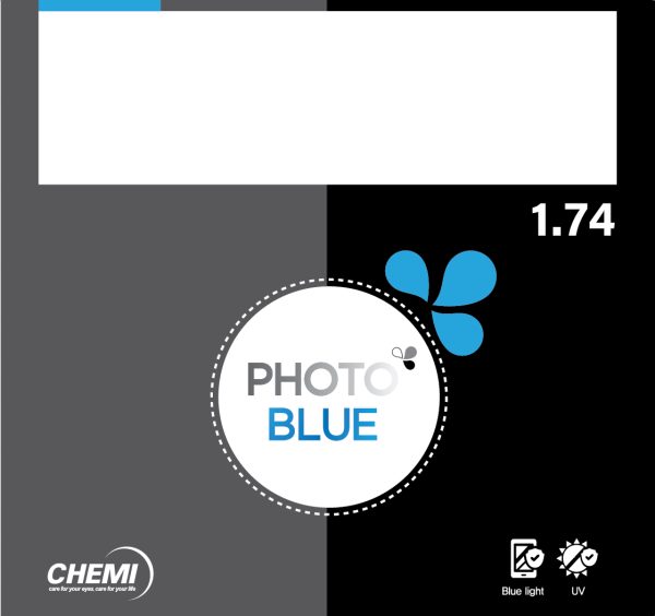 Chemi Photo Blue 1.74 – Đổi Màu, Chống Ánh Sáng Xanh