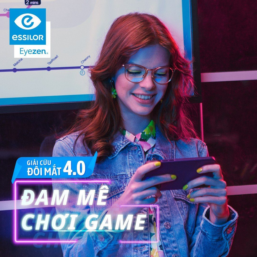Essilor Eyezen Start Stock – Giảm Mỏi Mắt, Bảo Vệ Thị Lực